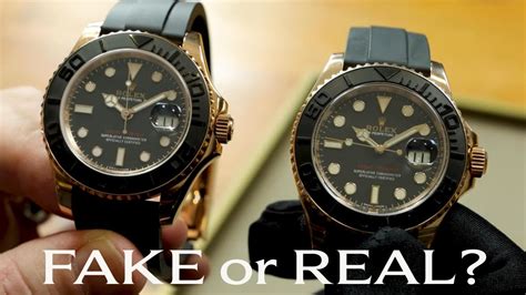 rolex yacht master ii fake vs real